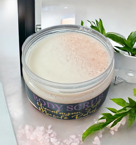 Himalayan Salt Muscle Relief Body Scrub