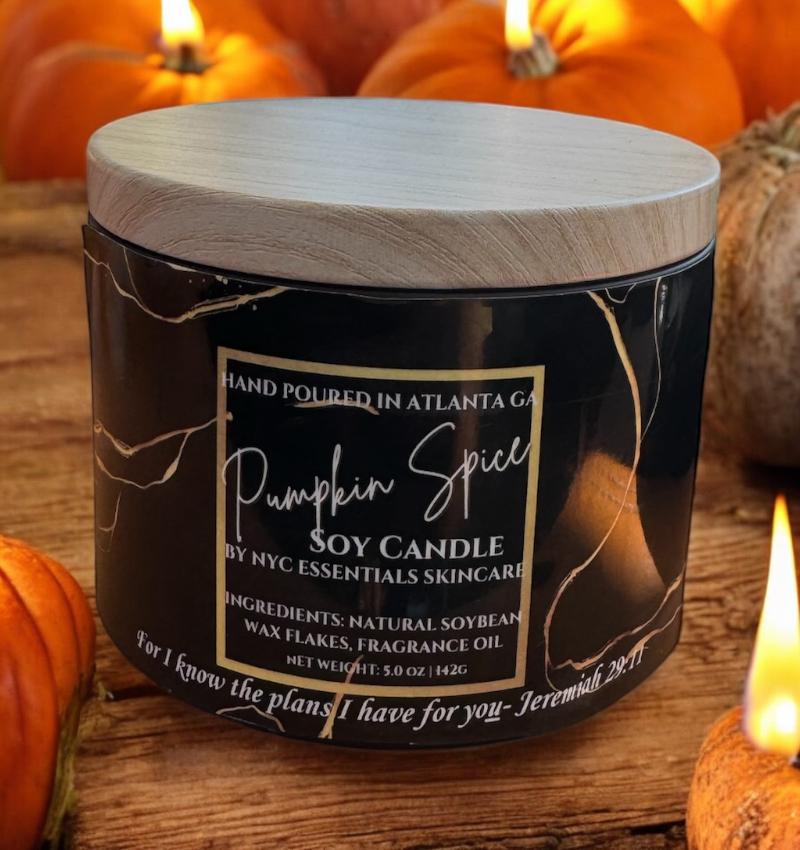 Pumpkin Bliss Soy Wax Candle