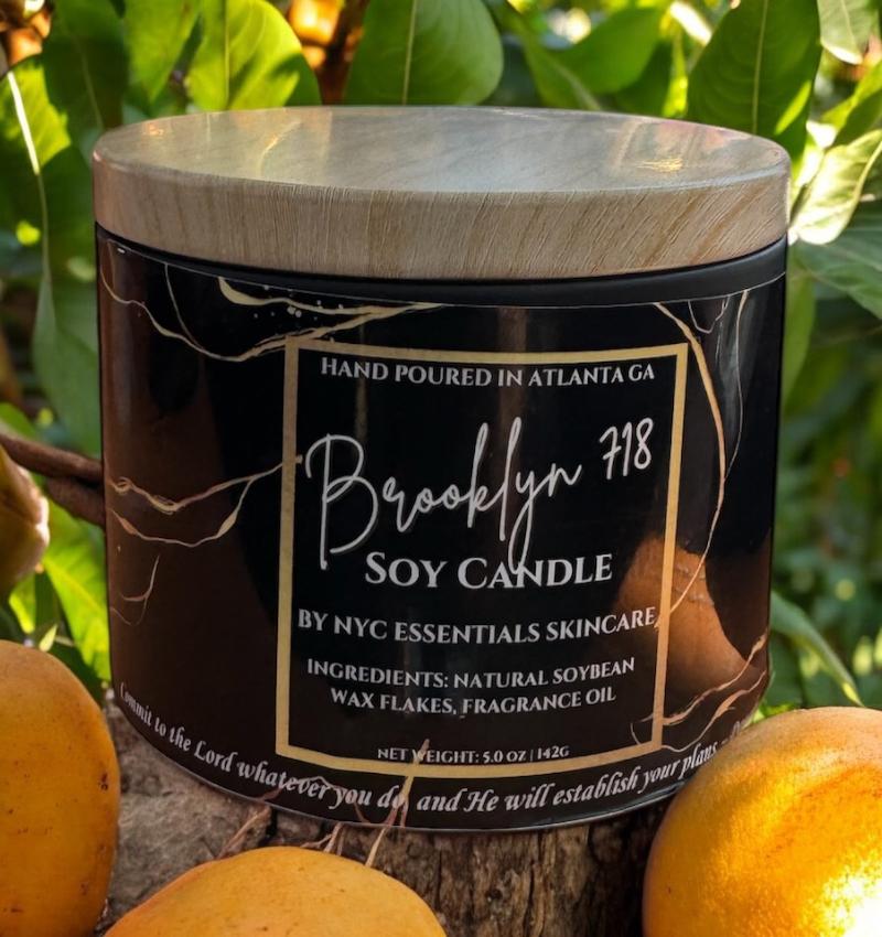 Brooklyn 718 Soy Wax Candle