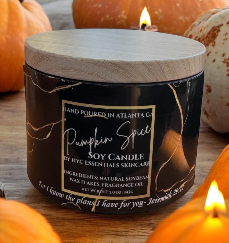 Pumpkin Bliss Soy Wax Candle