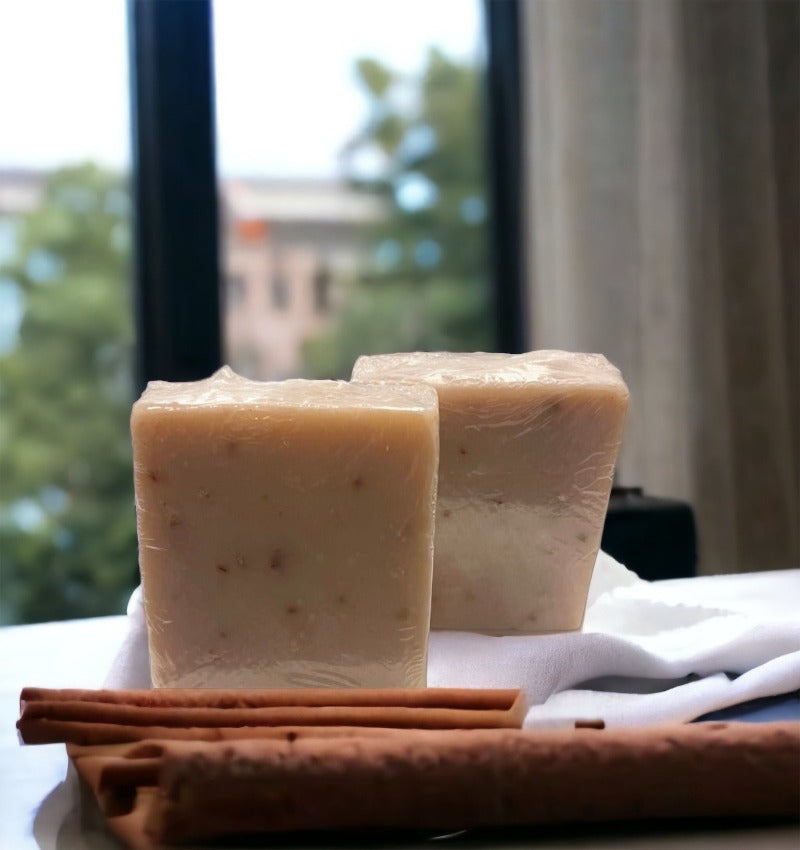 Cinnamon Pear Drop Goat Milk Soap