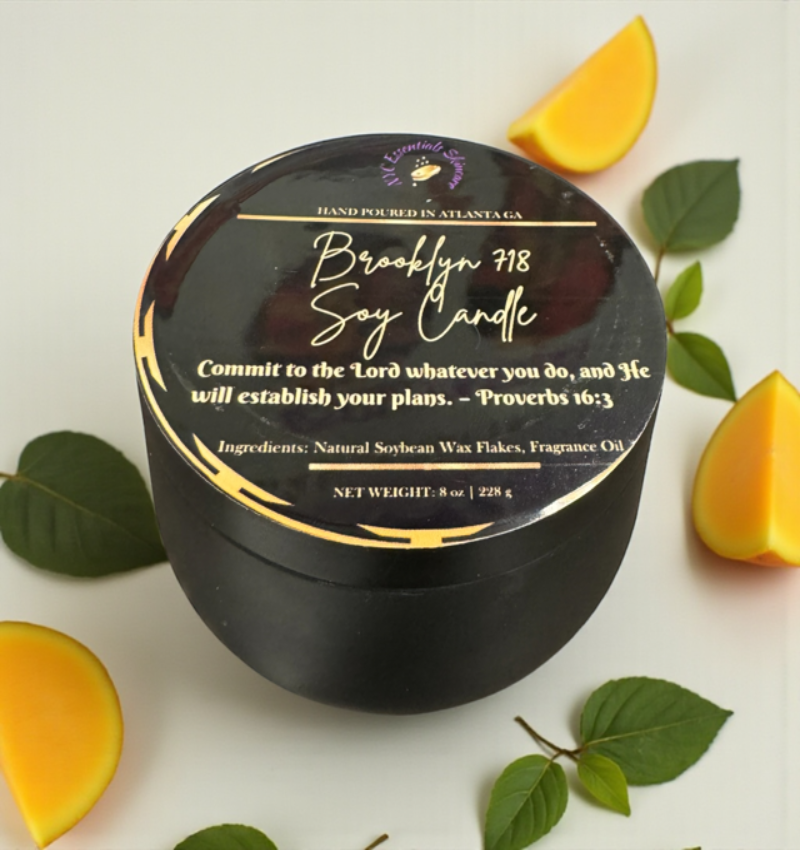 Brooklyn 718 Soy Wax Candle