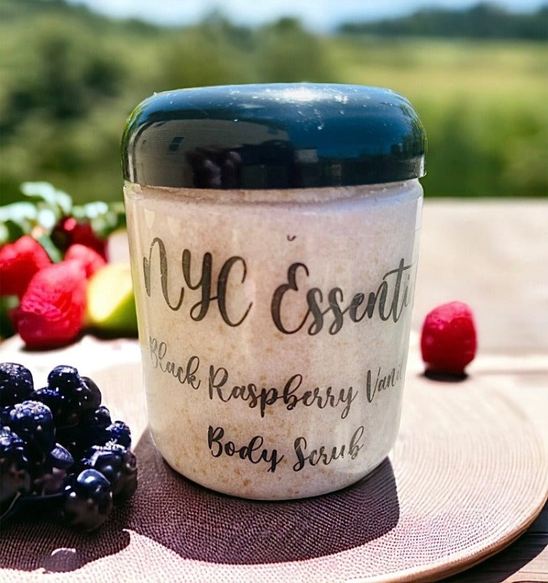 Black Raspberry Vanilla Body Scrub NYC Essentials