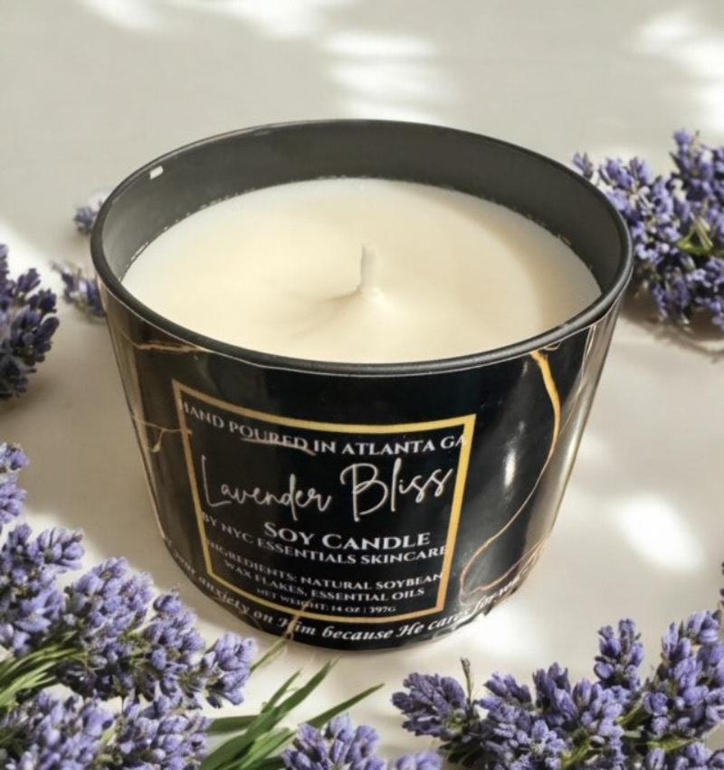 Lavender Bliss Soy Wax Candle