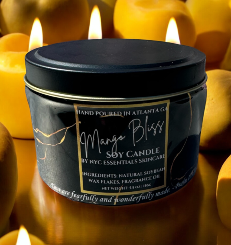 Mango Bliss Soy Wax Candle