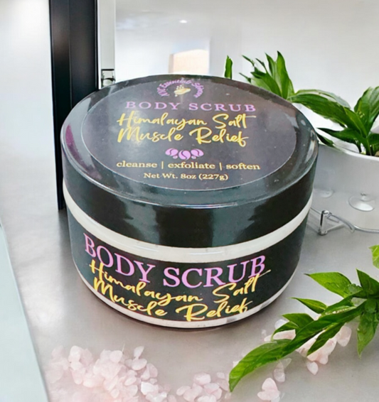 Himalayan Salt Muscle Relief Body Scrub
